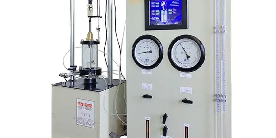 Triaxialversuche in Chemnitz: Scherparameter für standsichere Planung